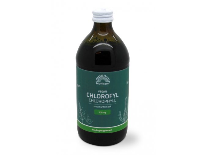 Mattisson Veganský chlorofyl 100 mg - 500 ml