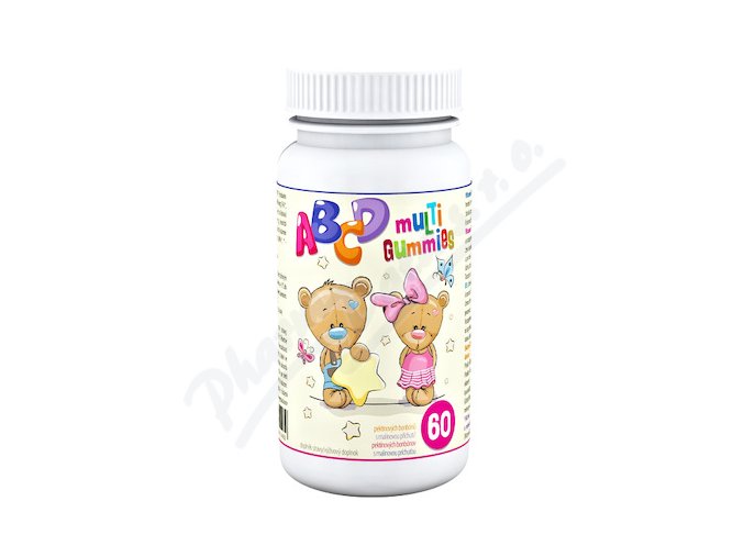 Clinical ABCD Multi Gummies 60 pektinových bonbónů