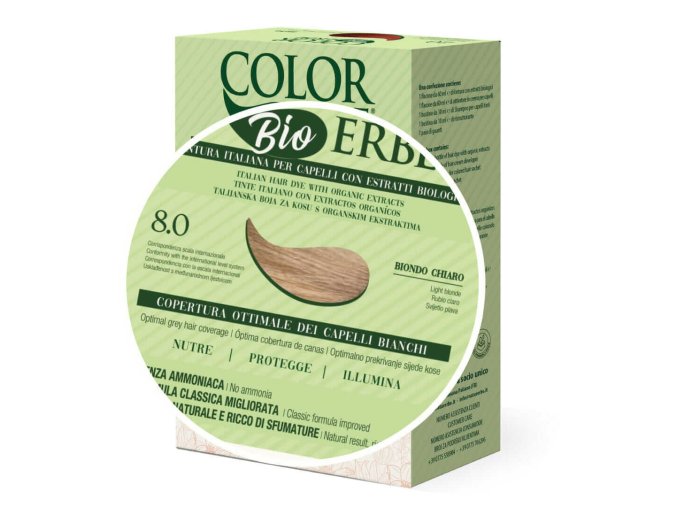 4583 O color erbe barva na vlasy vegan 8 0 no biobeauty