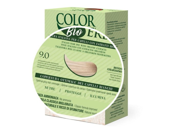 4562 O color erbe barva na vlasy velmi svetla blond 9 0 no biobeauty