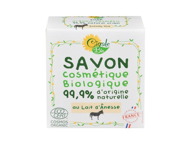 Cigale BIO - Mýdlo s oslím mlékem 100 g