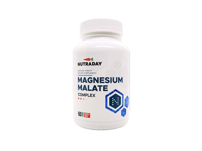 Nutraday Magnesium Malate complex 60 kapsli photoshop cropped 1 1b Whitened