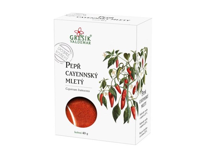 Grešík pepř cayennský mletý 40 g