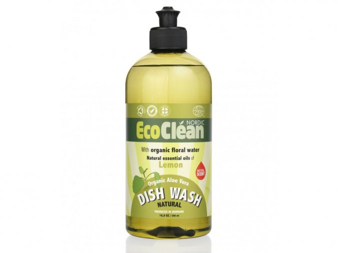 Eco Clean prostředek na mytí nádobí Citrón 500 ml