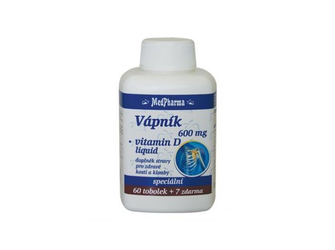 Vápník 600 mg + vitamin D3