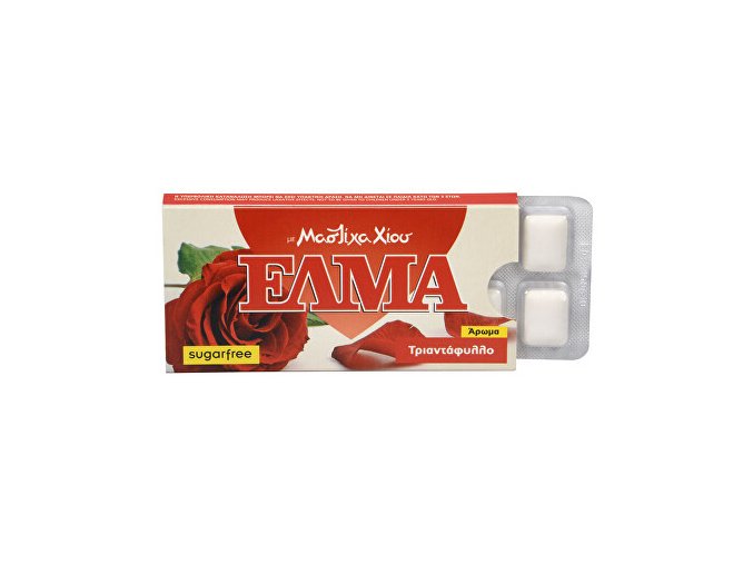elma rose chewing gum 10 ks