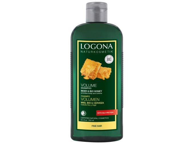 logona sampon pivo med objem vlasu