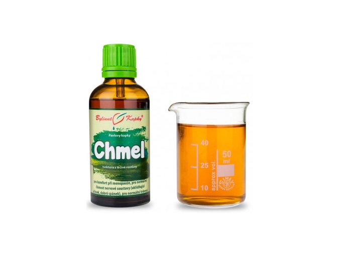 chmel bylinne kapky tinktura 50 ml