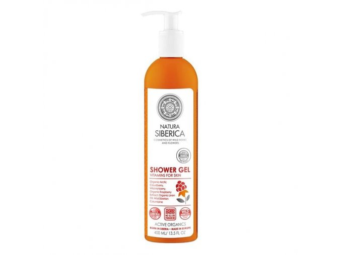 natura siberica sprchovy gel vitaminy pro plet