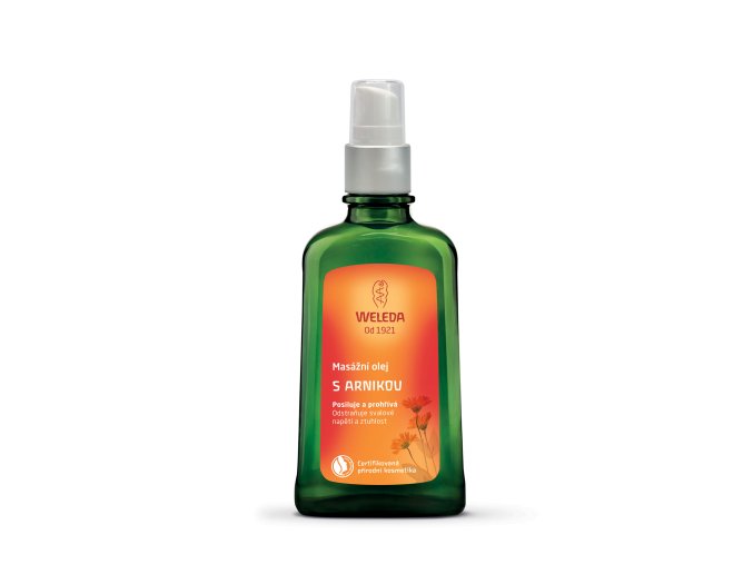 Masážní olej s arnikou 100 ml