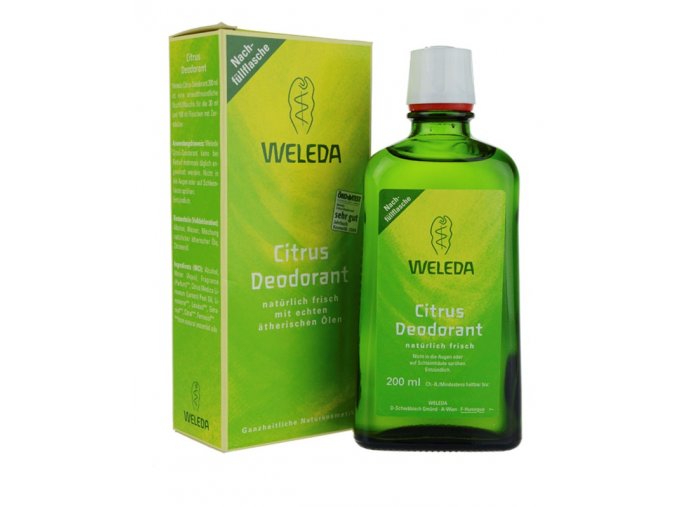 weleda citrus deodorant nahradni napln 12