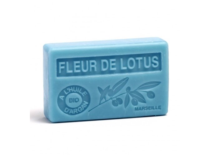 savon 100gr huile d argan bio fleur de lotus