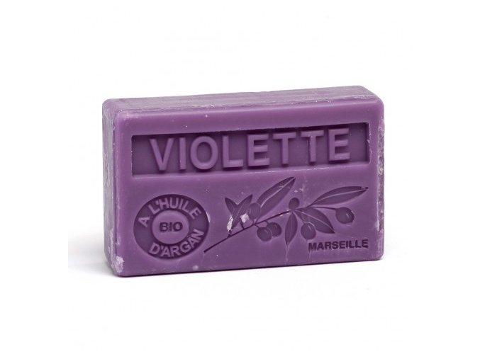 savon 100gr huile d argan bio violette