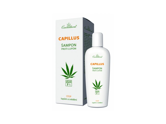 Cannaderm CAPILLUS ŠAMPON PROTI LUPŮM NEW 150ML