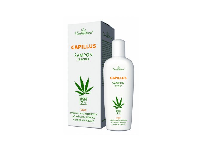 Cannaderm CAPILLUS ŠAMPON SEBOREA 150ML