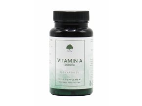 G&G Vitamins - Vitamin A (retinol) 5000 iu - 120 kapslí