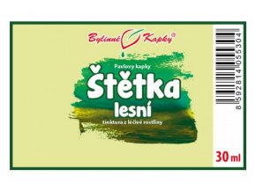 stetka lesni bylinne kapky tinktura 30 ml