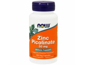 Now Foods Zinc Picolinate 50 mg 60 vcaps front