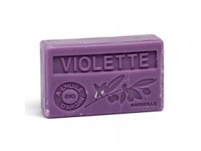 savon 100gr huile d argan bio violette