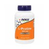 Now Foods L Proline 500 mg 120 veg kapsli front