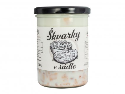 Škvarky v sádle