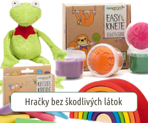 Ekologické hračky bez škodlivých látok