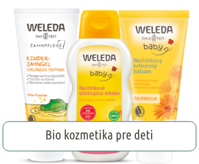 Organická kozmetika pre deti od Weleda