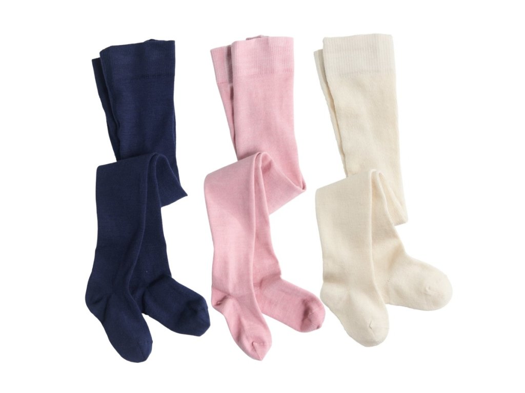 naturakid grodo babatkovske pancuchy zo zmesi bio vlny bio bavlnybiele modre ruzove