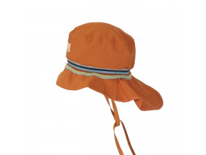 naturakid pickapooh letny klobuk s uv ochranou lasse oranzova