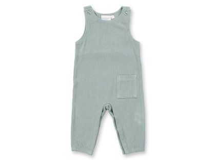 Naturakid sense organics zeleny velurovy overal