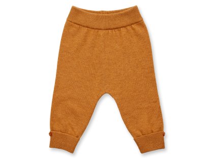 Naturakid sense organics detske merino nohavice hneda