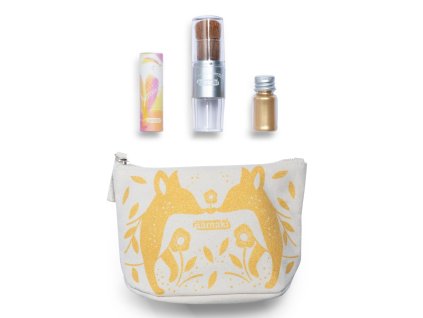 naturakid namaki trblietave prekvapenie zlata kozmeticka kapsicka