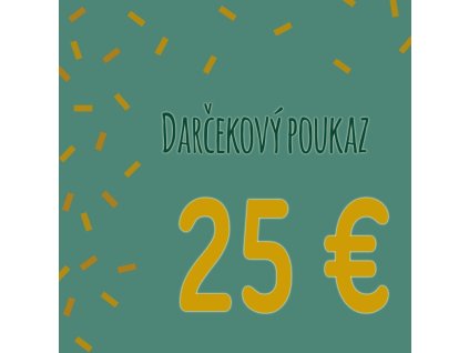 naturakid darcekovy poukaz v hodnote 25