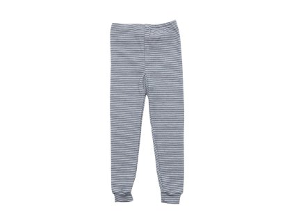 naturakid lilano detske spodne nohavice z merino vlny a hodvabu pruhovane modre