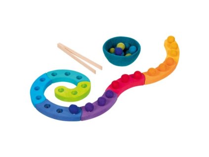 naturakid goki hra na triedenie farieb a adventna spirala