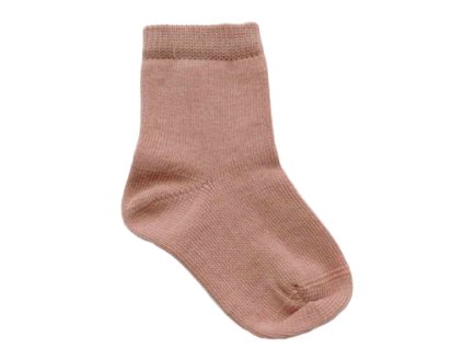 naturakid grodo bavlnene ponozky pre babatka ruzove