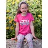 Naturakid kite detske ruzove tricko s kratkym rukavom camper outfit