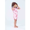 Naturakid sense organics dievcenske letne pyzamo 2 dielne zirafa jula outfit z boku