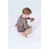 Naturakid sense organics seda detska mikina safari outfit zo zadu