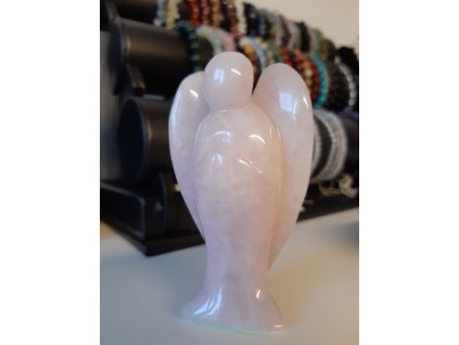 RŮŽENÍNOVÝ ANDĚL 8 CM
