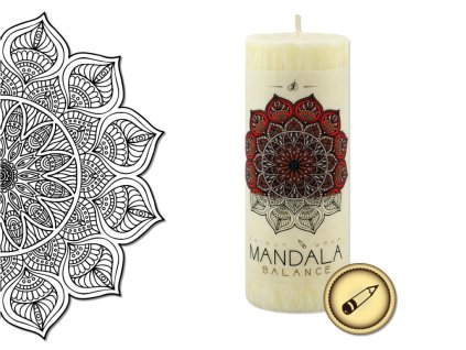 7460 1 vonna svicka s omalovankou mandala rovnovaha
