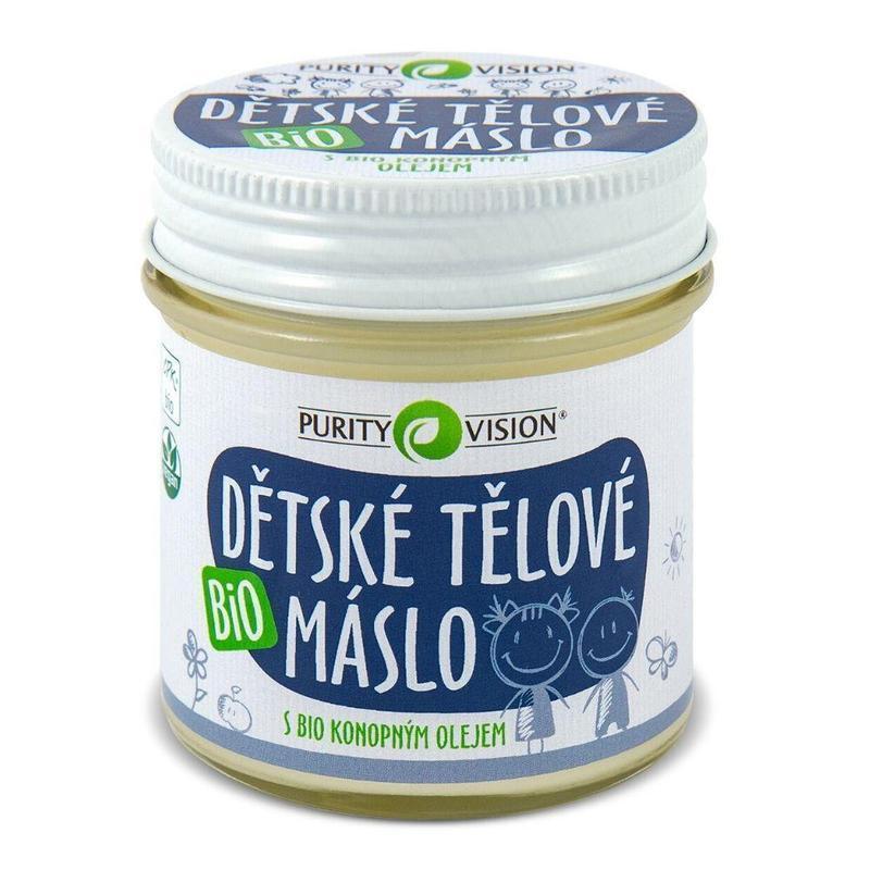 PURITY VISION Dětské tělové máslo BIO 120 ml