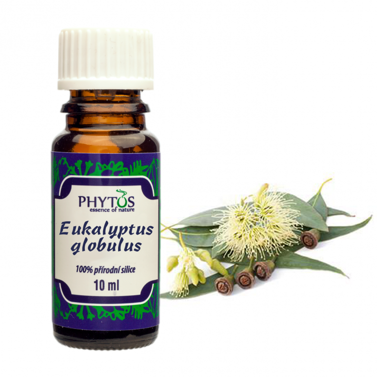 Phytos Eukalyptus globulus 100% esenciální olej 10ml