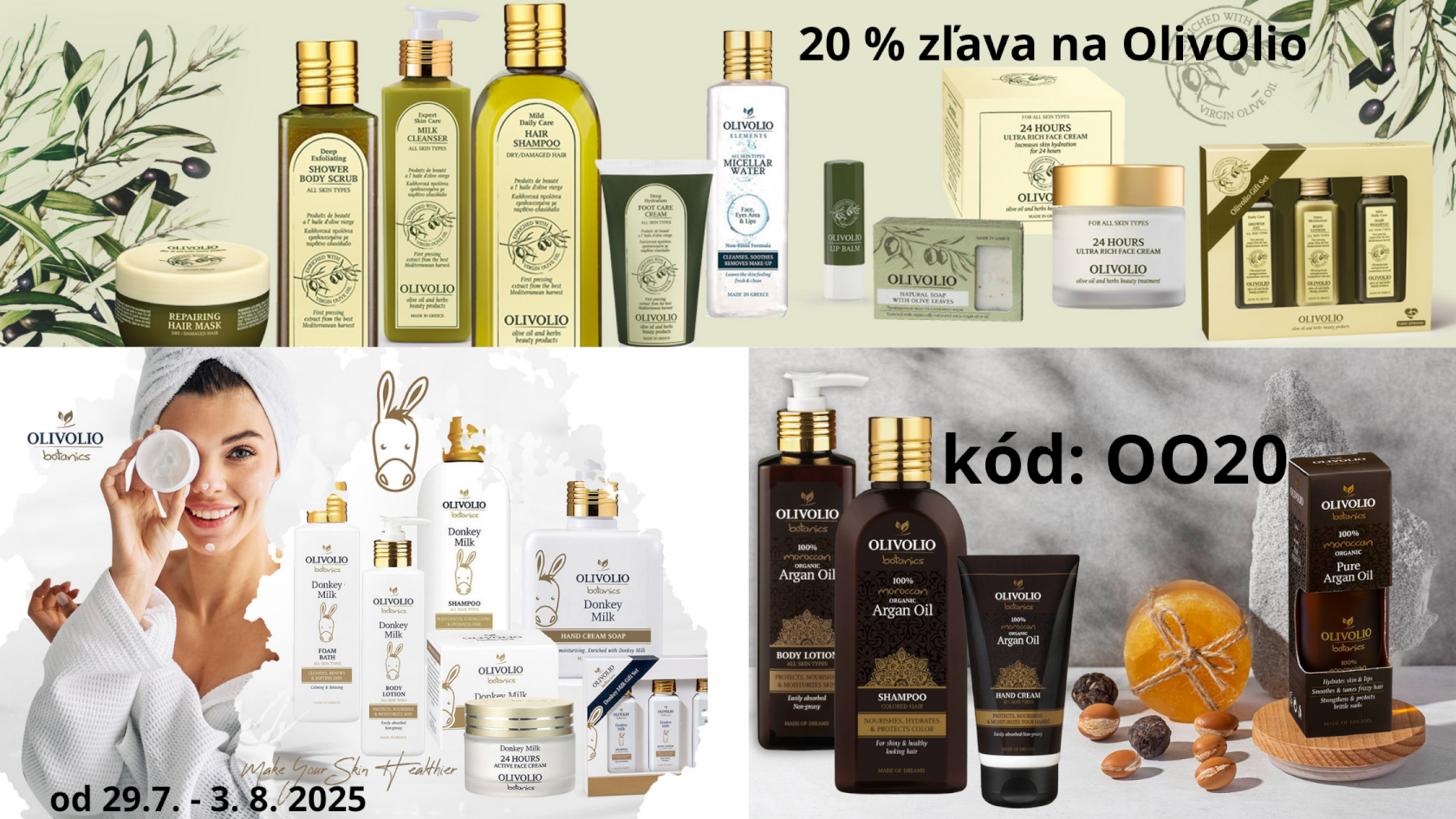 OlivOlio s 20 % zľavou do 3.8.2025