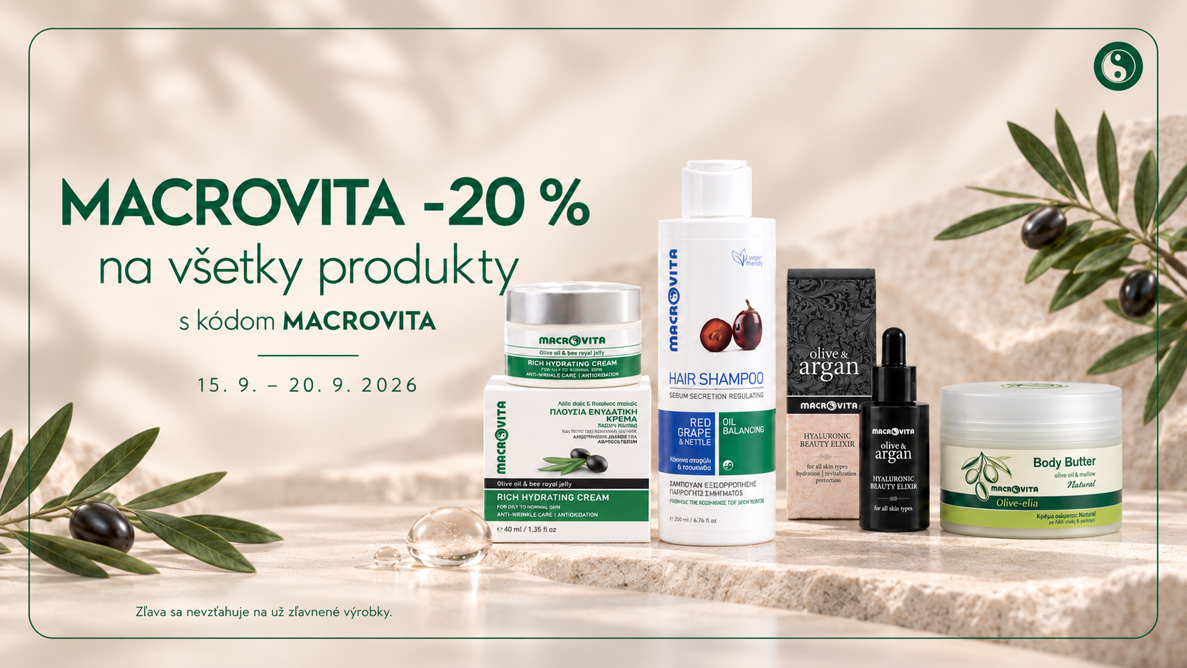 Macrovita 20 % zľava