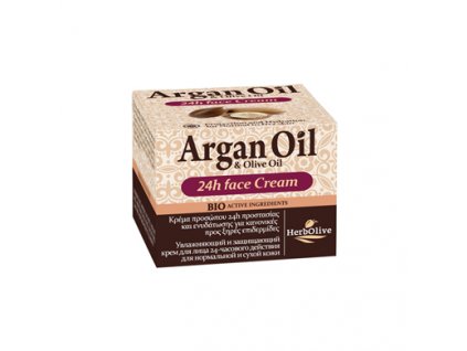 Argan Oil Arganový krém na tvár - 24 h pre normálnu až suchú pleť