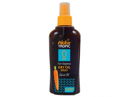 Aloha Tropic Olej na opaľovanie SPF 0 s mrkvou 200 ml