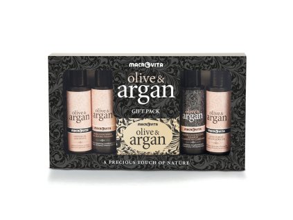 36024 Olive & Argan Mini Gift set (SG+BL+SH+C+Soap)