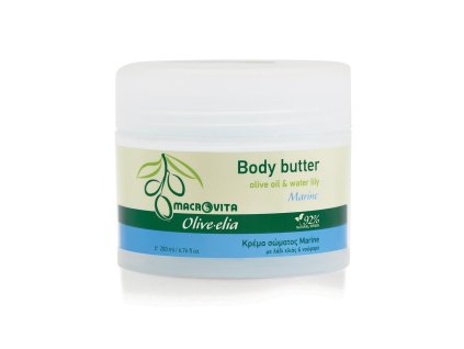 33058 MARINE body butter olive oil water lily 200ml 16222 1