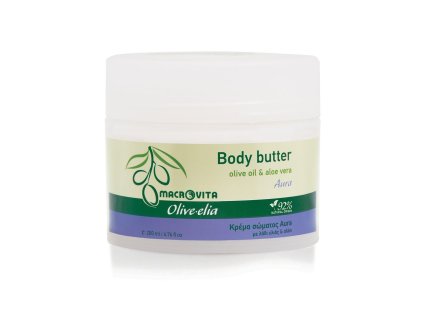 33074 AURA body butter olive oil aloe vera 200ml 17433 2